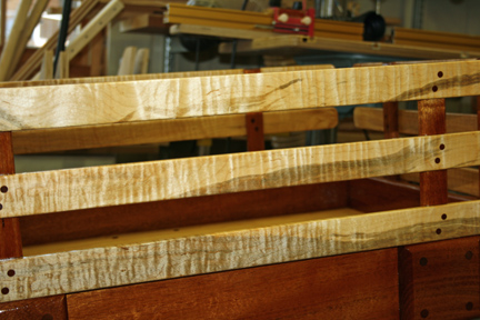 Spalted Curly Maple Slats
