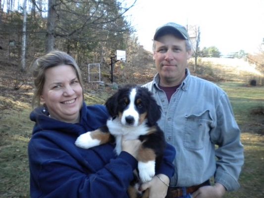 Jenny and David Allen with Bella Rose
Bella Rose formally known as Rose
