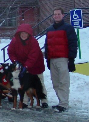 Darcy and Micah Mangan with Trista
