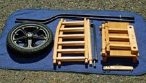 Disassembled Basic Replica Hay Cart
