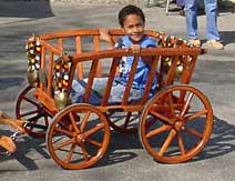 Large Replica of Anitque Hay Wagon