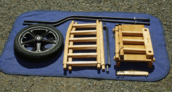 Basic Hay Cart Components
