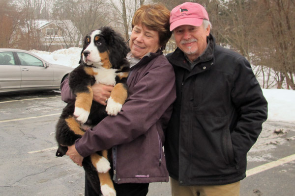 Buffy and Dan Bell With Moriah
Moriah is now part of the Bell Family.  She is not going to be carried for too much longer.
