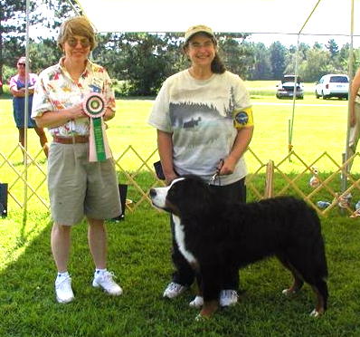 Jefferson - Best puppy at the Heldeberg BMDC of NY Match
