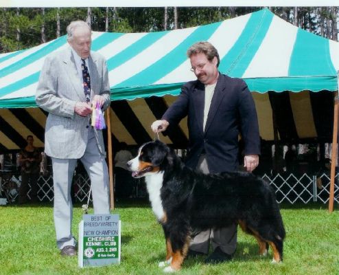 CH Tennescott White Mtn Majesty
The Brown family is very proud of their girl, Maggie.
