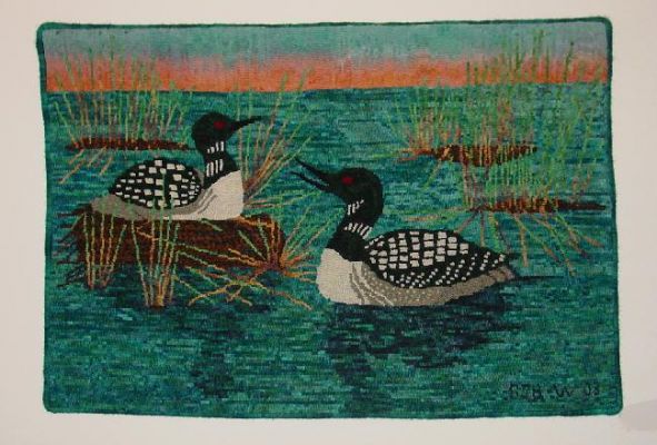 Loon rug
